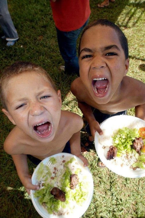 Recetas divertidas, niños sanos