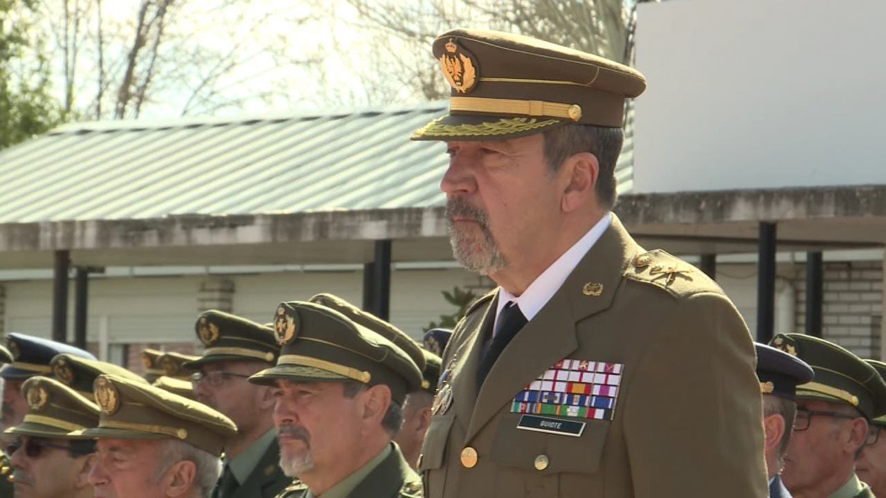 El general médico Manuel José Guiote Linares, cuando ocupaba el cargo en la BRISAN.