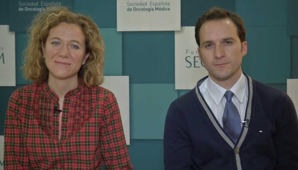 La doctora Aitana Calvo y el doctor Guillermo de Velasco