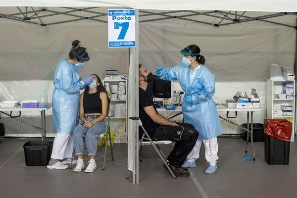 pruebas covid pandemia