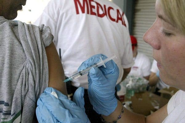 Una doctora voluntaria