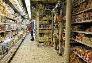 Supermercado sección productos lácteos.. EFE/Horacio Villalobos