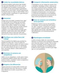 personal sanitario coronavirus