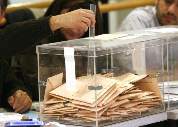 urna, políticos sanidad