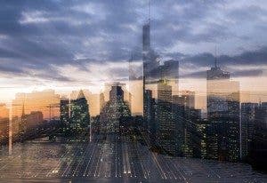 ciudad en movimiento