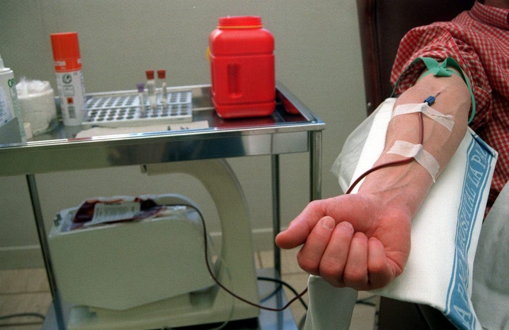 donar sangre