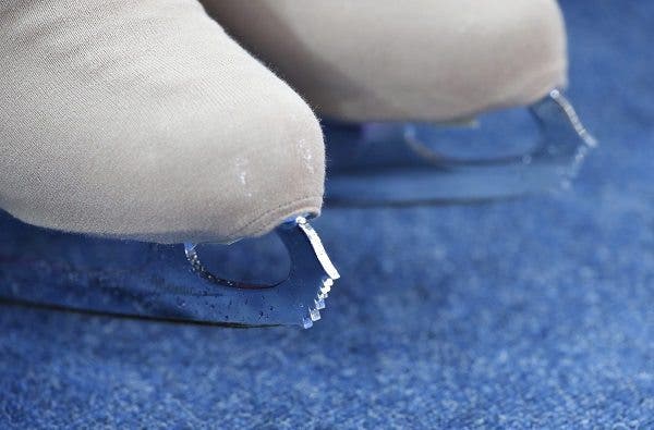 Detalle de unos patines en los Juegos Olímpicos de invierno de Sochi, Rusia. Efesalud.com