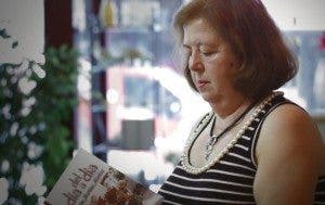 La escritora Ángeles Martínez. Foto cedida por Corega.