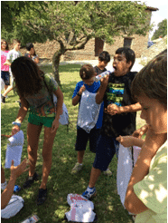 Proyecto "Campamento para niños con asma y alergia"./ Imagen cedida por Teva Foro Social.