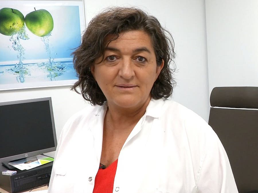 La doctora Carmen González Enguita