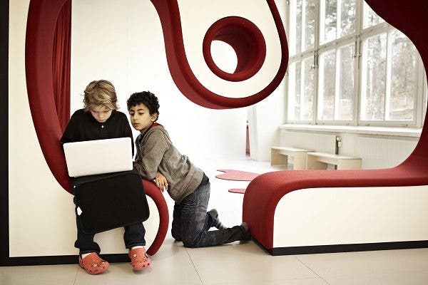 Escuela diseñada por el Estudio de Rosan Bosch/ Foto Kim Wendt cedida por Rosan Bosch