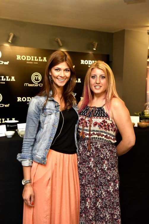 Natalia y Reichel, concursantes de la última edición del concurso "Masterchef" de TVE. EFE