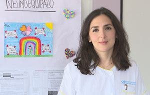La neumóloga de La Princesa, Dra. Celeste Marcos.