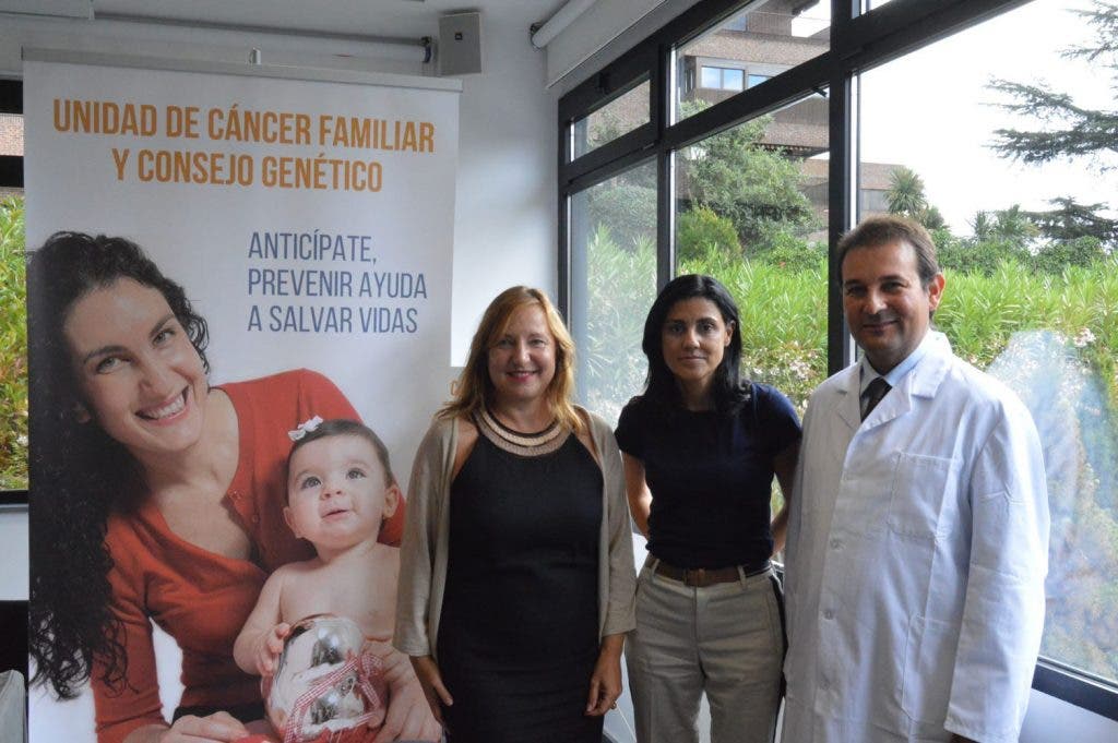 Representantes del grupo IMO presenta una unidad de prevención oncológica. Efesalud.com