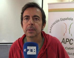Paciente de cáncer de cabeza y cuello.
