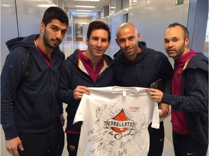 Suárez, Messi
