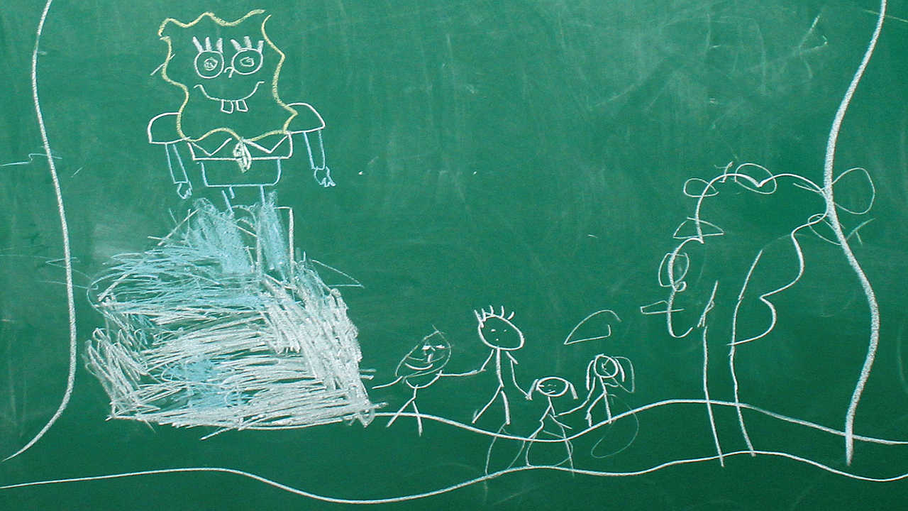 Dibujos de los niños de San Rafael