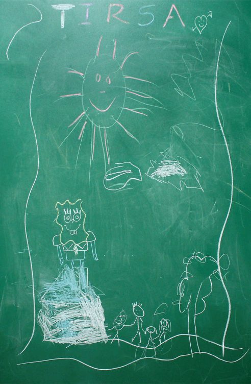 Dibujos de los niños de San Rafael