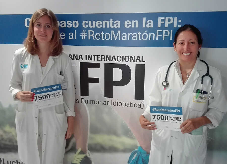 Las doctoras Alonso y Valenzuela, neumólogas del Hospital de La Princesa de Madrid-efe