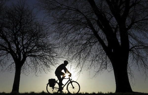 viajar en bicicleta