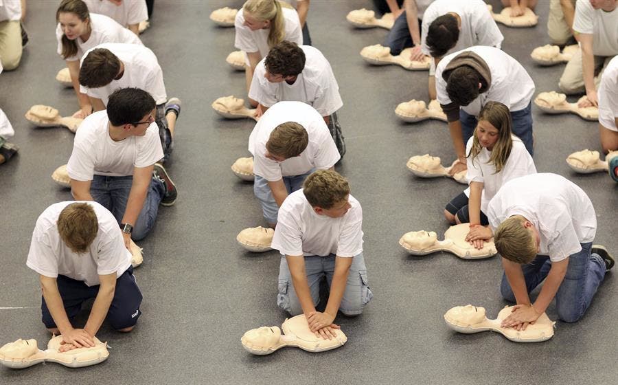 Ariadna, paro cardiaco, cardiorrespitatorio, cardiología, rcp, masaje, sangre,