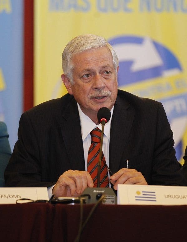 El ministro uruguayo de Salud Pública, Jorge Basso./ EFE/Juan Ignacio Mazzoni.