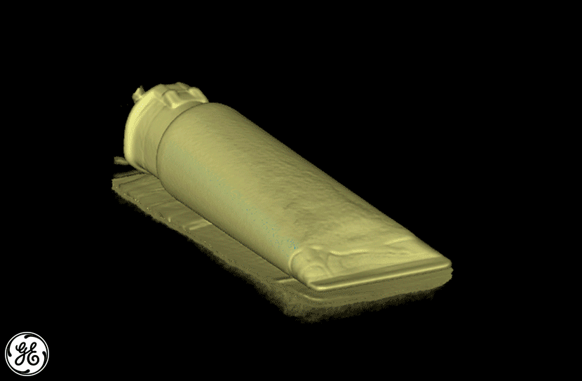 Animación-imágenes-radiología Animación de un tubo de pasta de dientes. Efesalud.com