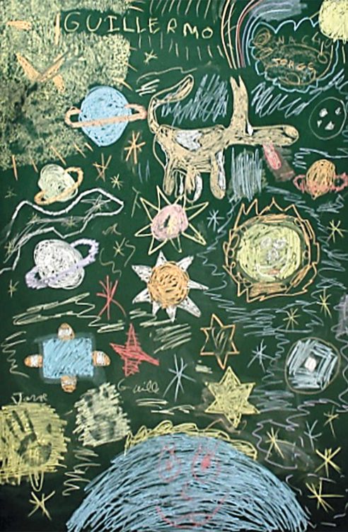 Dibujos de los niños de San Rafael