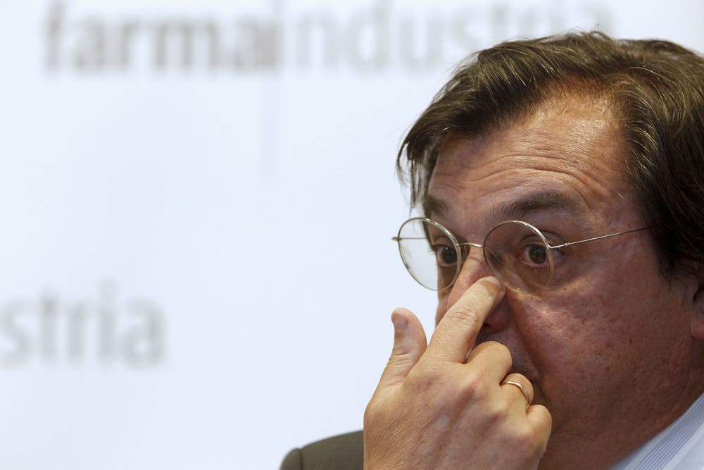 Jesús Acebillo en su anterior etapa al frente de Farmaindustria, en 2010/EFE/Javier Lizón 