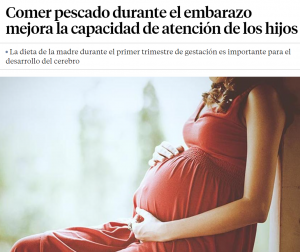 Extracto de un artículo del periódico "La Vanguardia"