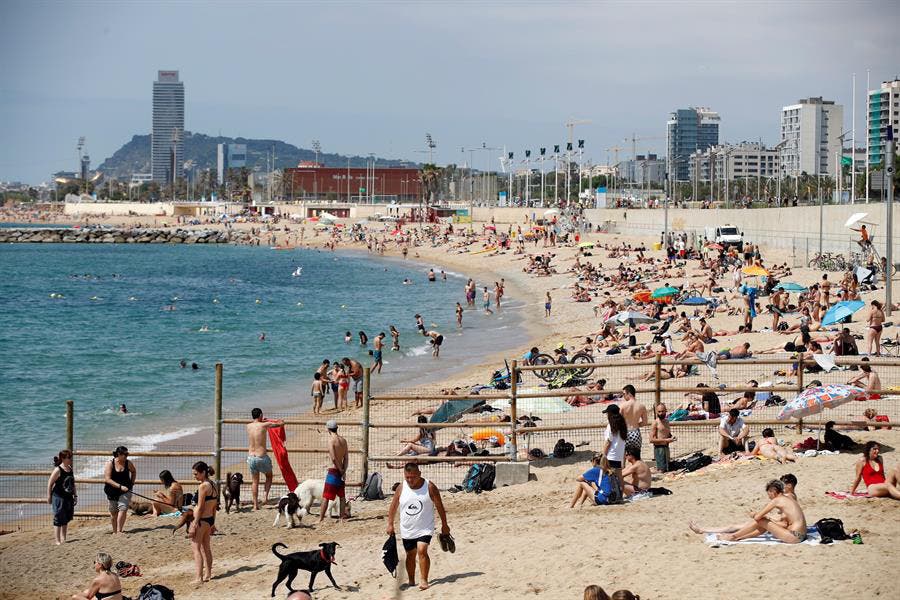 playa barcelona