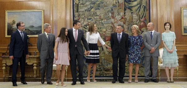 Doña Letizia en Zarzuela con la dirección de la Federación de Diabéticos Españoles. Efesalud.com
