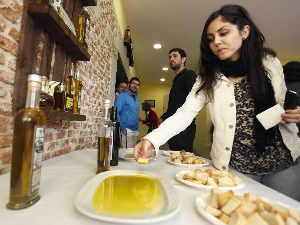 aceite de oliva huesos