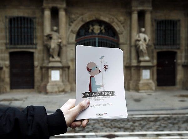 Campaña sobre la donación de médula ósea. EFE/Jesús Diges