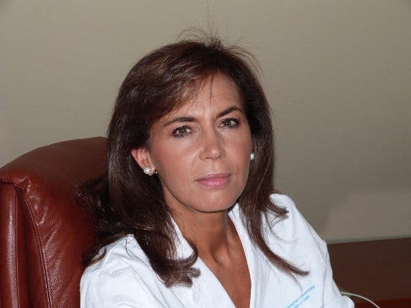 Primer plano de la presidenta de SEOM, Pilar Garrido. Efesalud.com