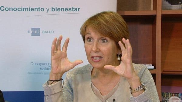 La doctora Canut en un momento del debate. Efesalud.com