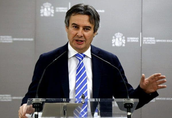 El secretario general de Sanidad, Rubén Moreno, en rueda de prensa. Efesalud.com