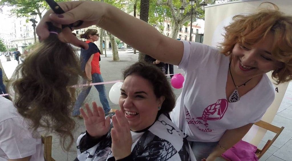 Foto facilitada por Mechones Solidarios 