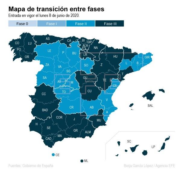 España fase 3