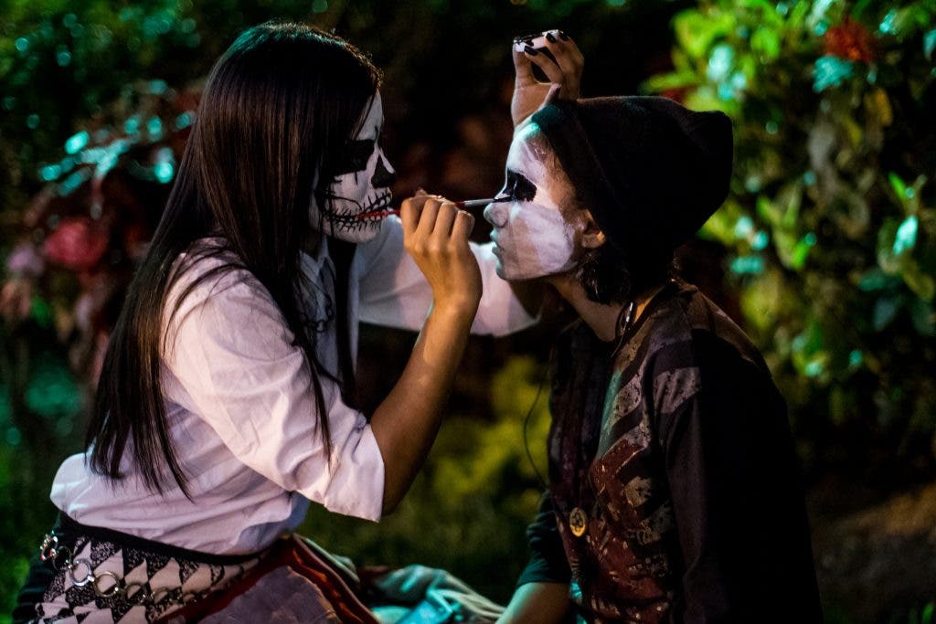 Halloween maquillaje