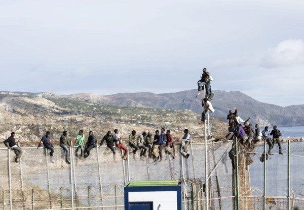 Inmigrantes ébola