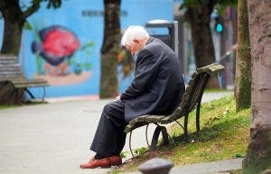 paciente, anciano, oncología, hospital, profesional, sanitario, banco, descanso, dormir, diagnóstico