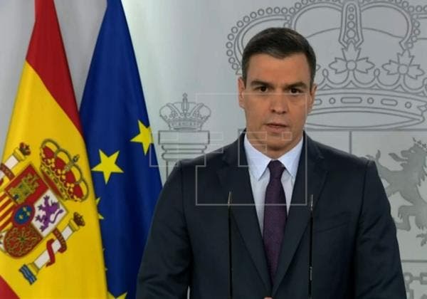 coronavirus pedro sánchez