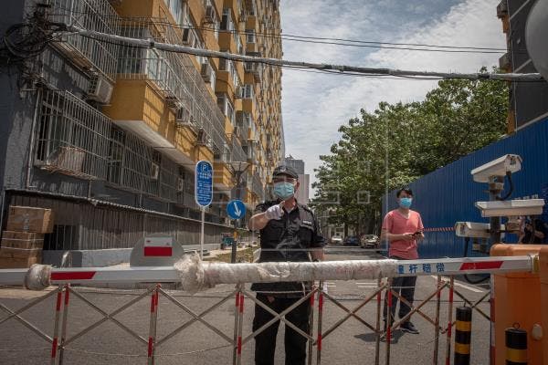china pekín brote virus