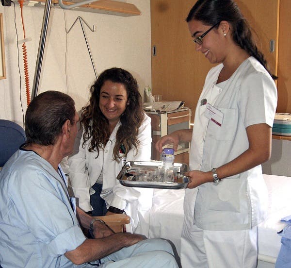 farmacéutico, profesionales, sanitarias, paciente, hospital,mujeres médicas