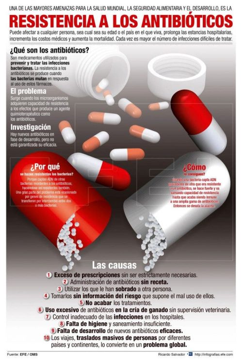 RESISTENCIA A LOS ANTIBIÓTICOS