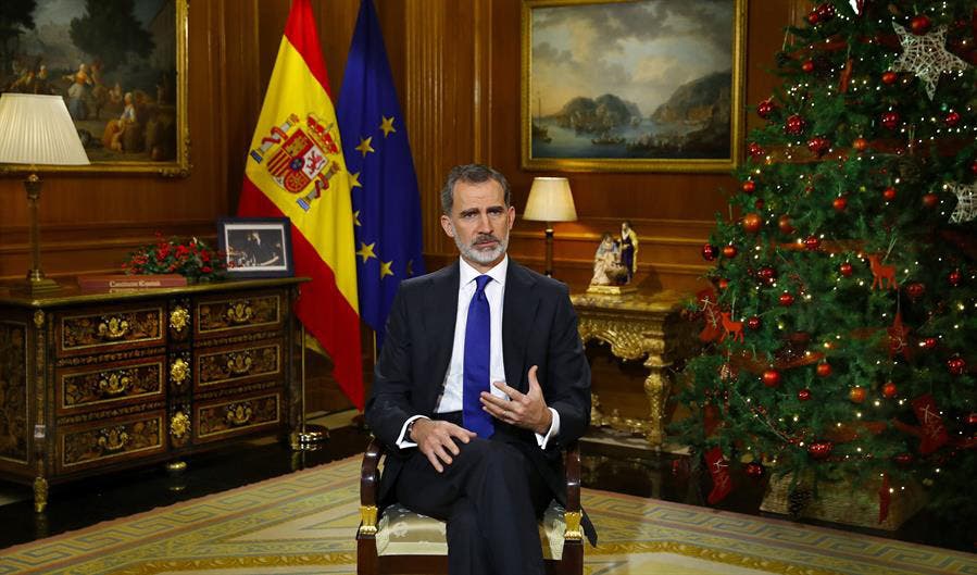 Rey discurso Nochebuena