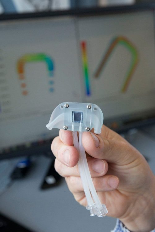 Núcleo filtrante y biorreactor para células vivas del prototipo del riñón artificial/Foto: The Valderbilt University