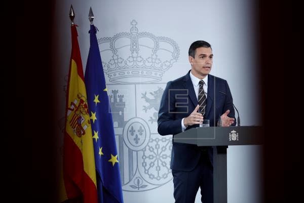 coronavirus pedro sánchez