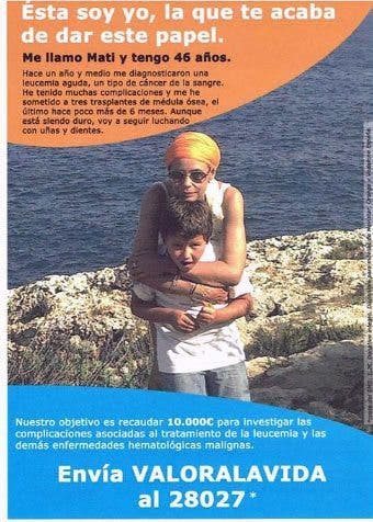 Leucemia: ¡Valora la vida!
